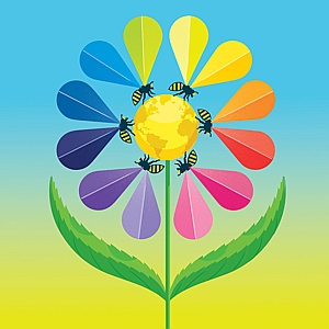 Chris Gash - Climate Change, Collaboration, Cooperation, Earth, Education, Flower, Global, Improve, Innovation, Partnership, Solution, Sustainability, Teamwork