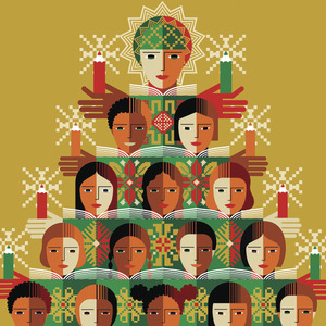 Anna & Elena Balbusso - Books, Children, Christmas, Christmas Tree, Class, Holidays, Learning, Multicultural, School, Student, Teacher