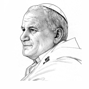 Randy Glass - Editorial, Elderly, Historical, Pen & Ink, People, Portrait, Portraiture, Realistic, Religion, Spiritual, Stipple
