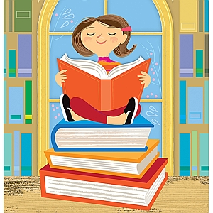 Jean Tuttle - Book, Books, Child, Childhood, Girl, Learning, Library, Reading, School