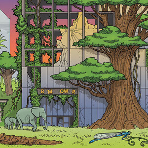 Owen Brozman - Animals, Architecture, Black & White, Children's Book, Cityscape, Comic Book Art, Digital, Fantasy, Futuristic, Sci-Fi, Sci-Fi/Fantasy, Urban