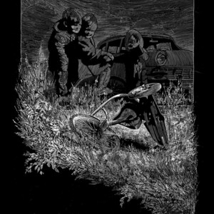 Andre Junget - Americana, Atmospheric, Books, Children, Children's Book, Emotions, Etching, Fantasy, Mystery, Mystery/Suspense, Pop Surrealism, Scratch Board