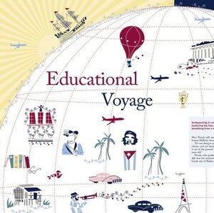 Andrea Cobb - Decorative, Editorial, Graphic, Line with Color, Maps, Maps/Charts, Stylized, Travel, Vector Art, Whimsical
