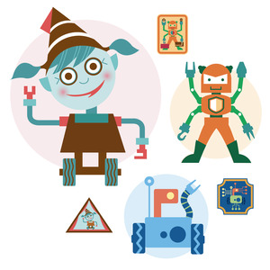 Heidi Schmidt - Advertising, Children, Children's Book, Cultural, Digital, Graphic, Recreation, Science, Symbols, Vector Art, Wacky