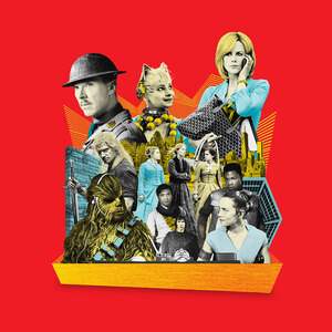 Ryan Olbrysh - Celebrities, Collage, Conceptual, Digital, Editorial, Entertainment, Figurative, Media, People, Stylized