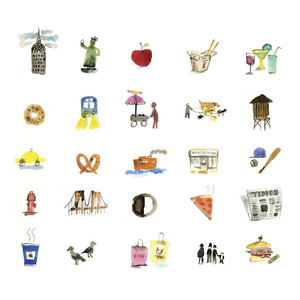 Maria Carluccio - Americana, Cityscape, Editorial, Graphic, Icon, Symbols, Travel, Travel/Transportation, Urban, Vacation, Watercolor