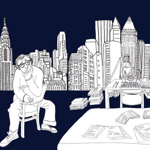 Anna Sutor - Architecture, Black & White, Cityscape, Cultural, Digital, Lifestyle, Line, Men, People, Stylized, Urban