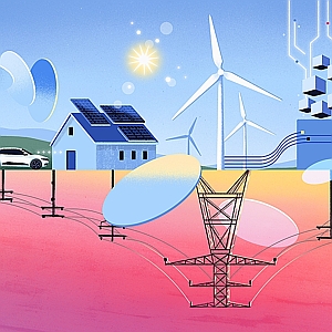 Matt Chinworth - Battery, Climate, Electricity, Energy, Future, Grid, Home, New, Power, Sky, Solar Energy, Sustainability, Technology, Wind, Windmill