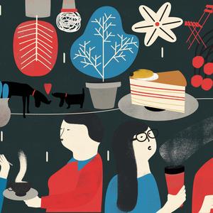 Michela Buttignol - Cafe, Cake, Coffee, Coffee Break, Dessert, Dogs, Friends, Friendship, Gather, Park, People, Plants, Relax