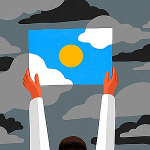 Sjoerd van Leeuwen - Belief, Clarity, Clouds, Desire, Direction, Dream, Faith, Forward, Future, Hope, Insight, Leadership, Optimism, Positive, Protest