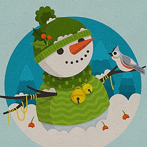 Navina Chhabria - Anthropomorphic, Christmas, Decorative, Digital, Holiday, Nature, Products, Puzzles, Seasonal, Textured, Whimsical
