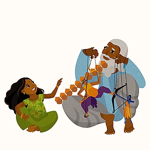 Navina Chhabria - Character Development, Children, Children's Book, Digital, Elegant, Fairy Tale, Family, Folk Art, Media, Multicultural, Narrative, Textured