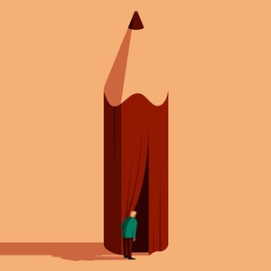 Beth Goody - Art, Artist, Creativity, Curtain, Design, Drawing, Editorial, Education, Entrance, Figures, Pencil, Stage
