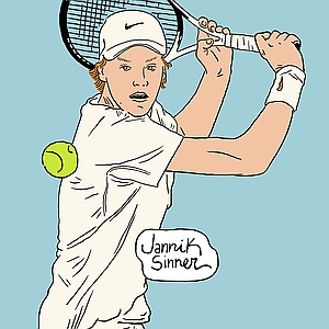 Gianluca Costantini - Celebrities, Digital, Figurative, Portrait, Sports, Sports/Recreation
