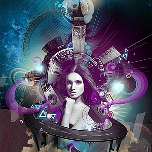  A.k.A. - Books, Children's Book, Digital, Fairy Tale, Fantasy, Fiction, Literature, Montage, Narrative, Urban, Women