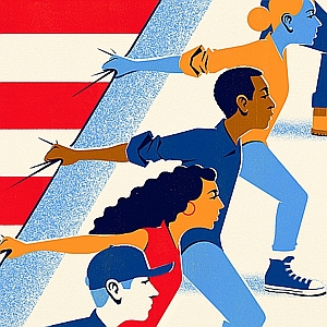 Dan Bejar - American, American Flag, Civil Rights, Community, Defend, Democracy, Election, Government, Law, Politics, Protect, Protest, Supreme Court, Teamwork, Vote